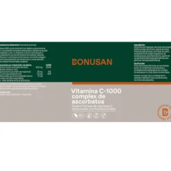 Vitamina C-1000 complejo de ascorbates Bonusan 90