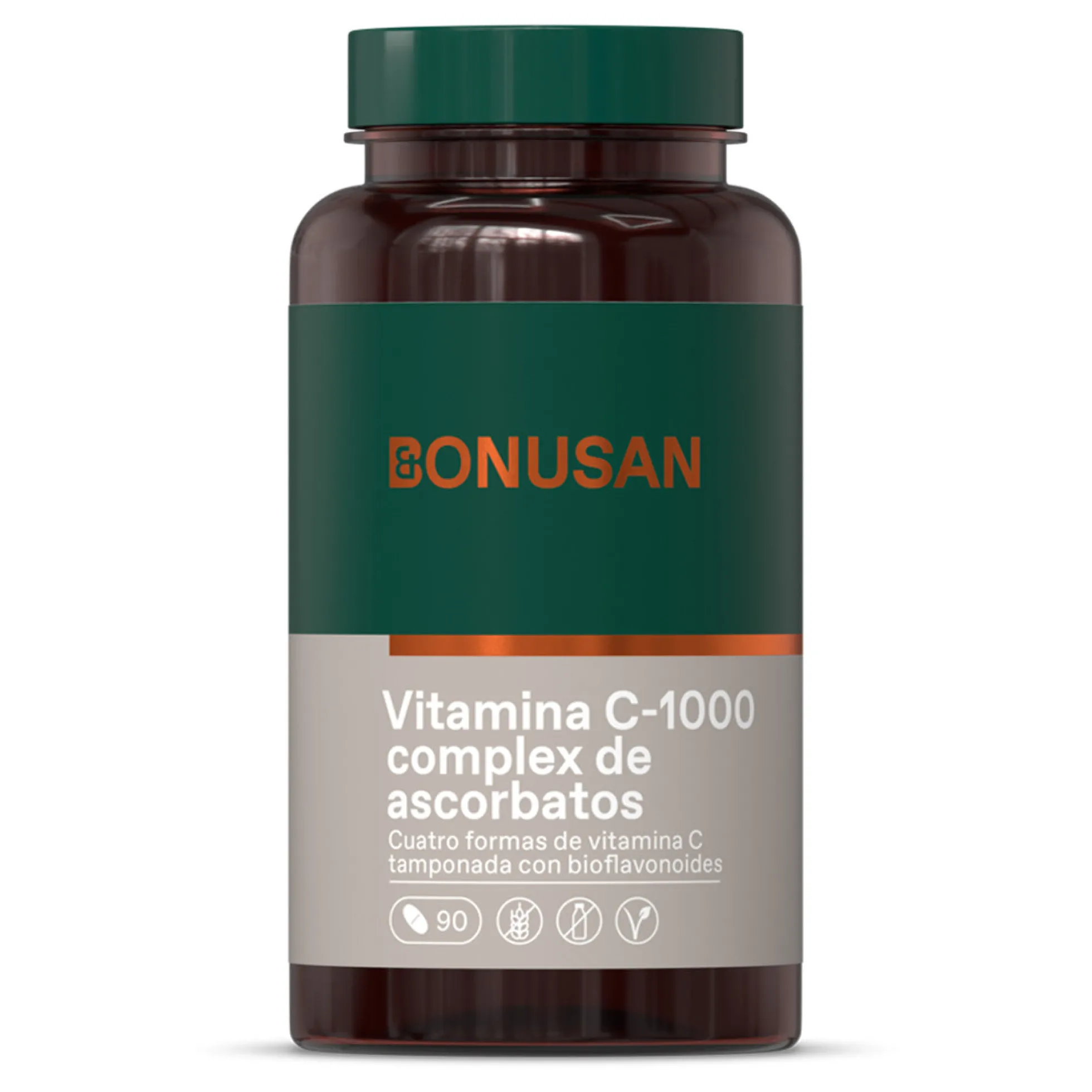 Vitamina C-1000 complex de ascorbatos, Bonusan 30