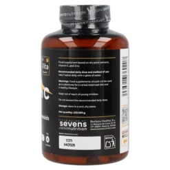 Vitamina C con Zinc Bioflavonoides y Rosa Mosqueta Sevens Nutrition 180 cápsulas