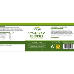 Vitamina C Escaramujo Sotya, 90 comprimidos