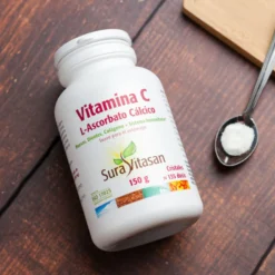 Vitamina C L-Ascorbato, Sura Vitasan, 150 gr