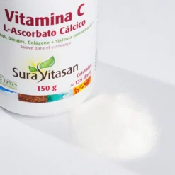 Vitamina C L-Ascorbato, Sura Vitasan, 150 gr