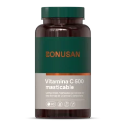 Vitamina C 500 masticable Bonusan 60 Tabletas