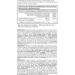 Vitamina C 1000mg - 60 Cápsulas Vegetales - Reduce La Fatiga - Masmusculo