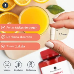 Vitamina C 1000 mg Planeta Huerto 90 cápsulas vegetales