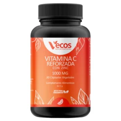 Vitamina C 1000 Mg Vecos 30 Cápsulas | Defensas Y Reducción De La Fatiga | Con Zinc