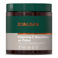 Vitamina C polvo de ascorbatos Bonusan 250 gramos