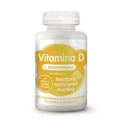 Vitamina D biodisponible proveniente de levadura Energy Feelings 120 comprimidos (120uu./500mg.)