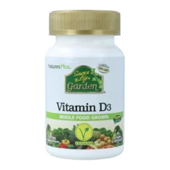 Vitamina D3 Garden Nature's Plus, 60 comprimidos