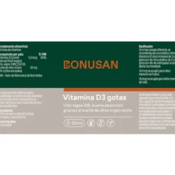 Vitamina D3 gotas Bonusan 50 ml