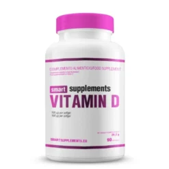 Vitamina D 100μg - 90 Softgels - Vitamina D - Smart Supplements