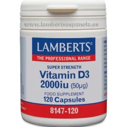 Vitamina D3 2000iu Lamberts 120 cap