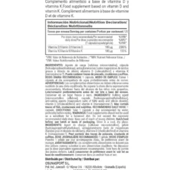 Vitamina D3 + K2 Ultra (100μg/100μg) - 120 Cápsulas Vegetales - Ayuda A Regular La Presión Arter - Masmusculo