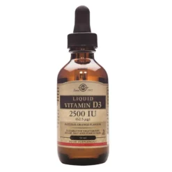 Vitamina D3 líquida 2500 UI, 59 ml (Naranja)