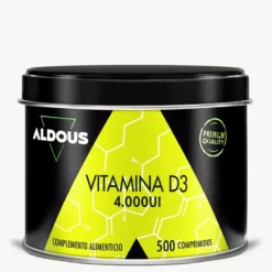 Vitamina D3 4000 UI Aldous Bio 500 comprimidos