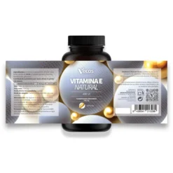 Vitamina E Natural 400 Ui Vecos | Protección Celular Y Antioxidante | D-alfa Tocoferol
