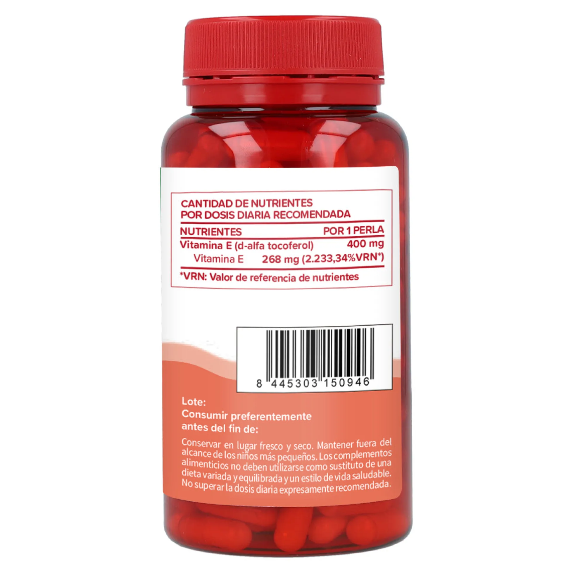 Vitamina E 400 U.I Planeta Huerto 60 perlas