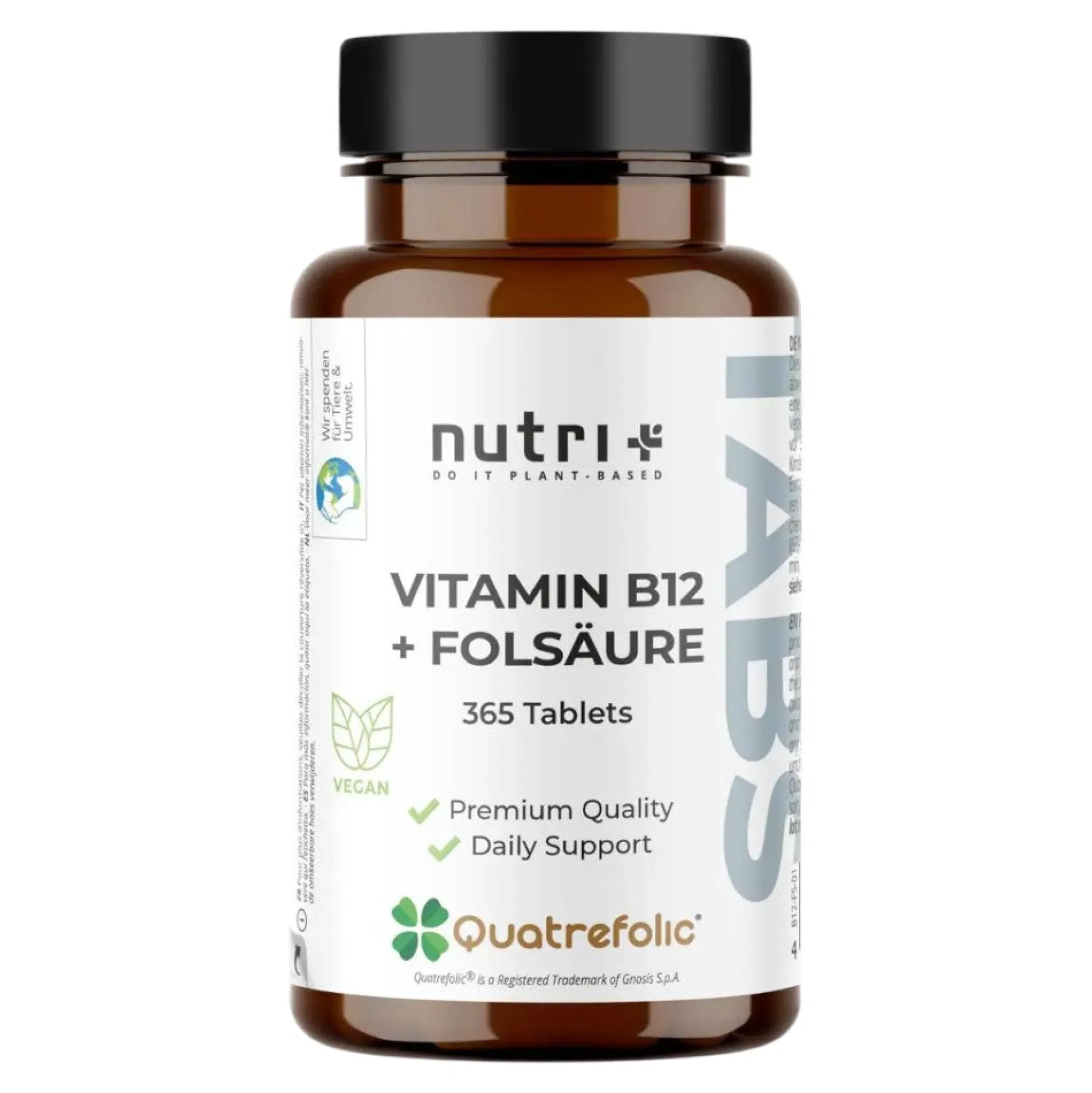 Vitamin B12 + Folic Acid 365 Tabs