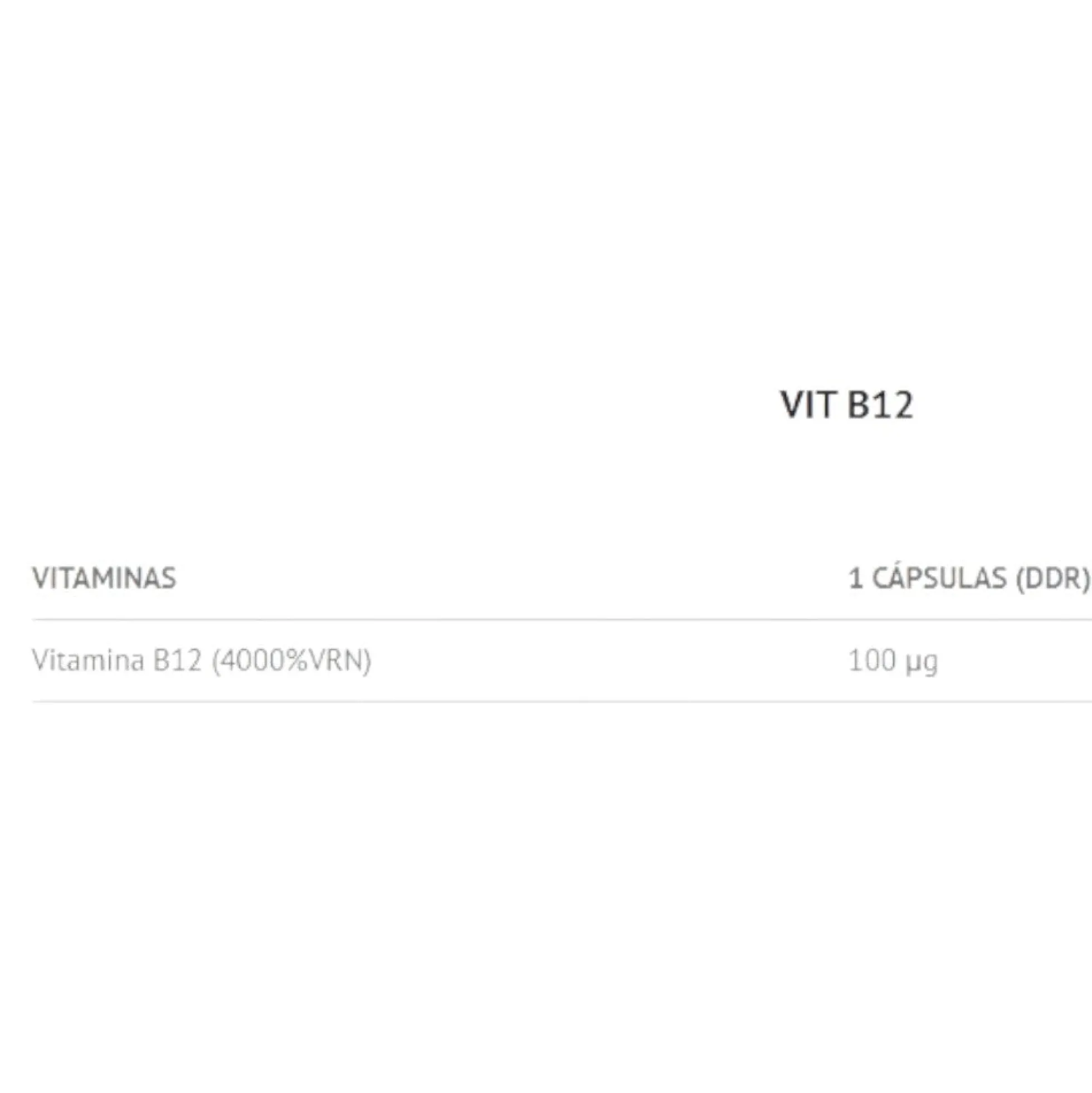 Vitamin B12 100 Mcg 100 Caps
