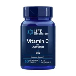 Vitamin C and Quercetin Phytosome, Life Extension 60 cápsulas