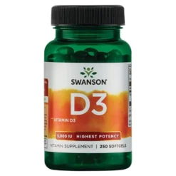 Vitamin D-3 5000 Iu 250 Perlas