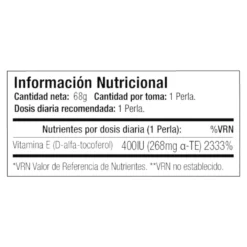 Vitamin E 100 Perlas