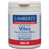 Vitex Agnus Castus Lamberts 60 tabletas 1000mg