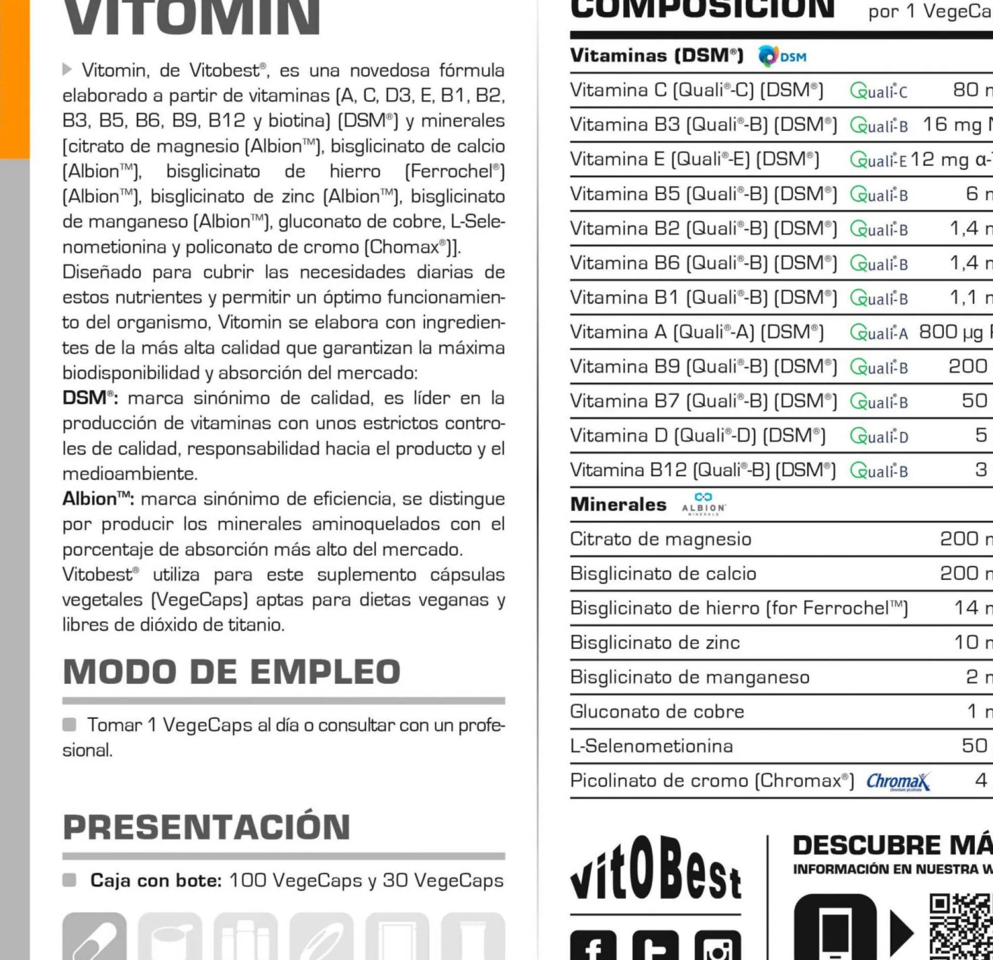 Vitomin 30 Caps