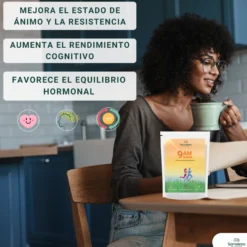 Waka 9 A.m — Mezcla Matutina Superfood Bio - 160g | Superalimento Ecológico Vegano Para Batidos, Smoothies Y Zumos