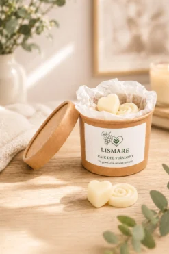 Wax Melts de soja para quemador – Bombones aromáticos, sinergia de uva dulce y frutal – Raíz del Vinalopó – Lismare