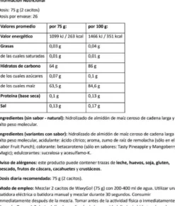 Waxygo! - 2kg - Mango - Complejos De Carbohidratos - Amix Nutrition