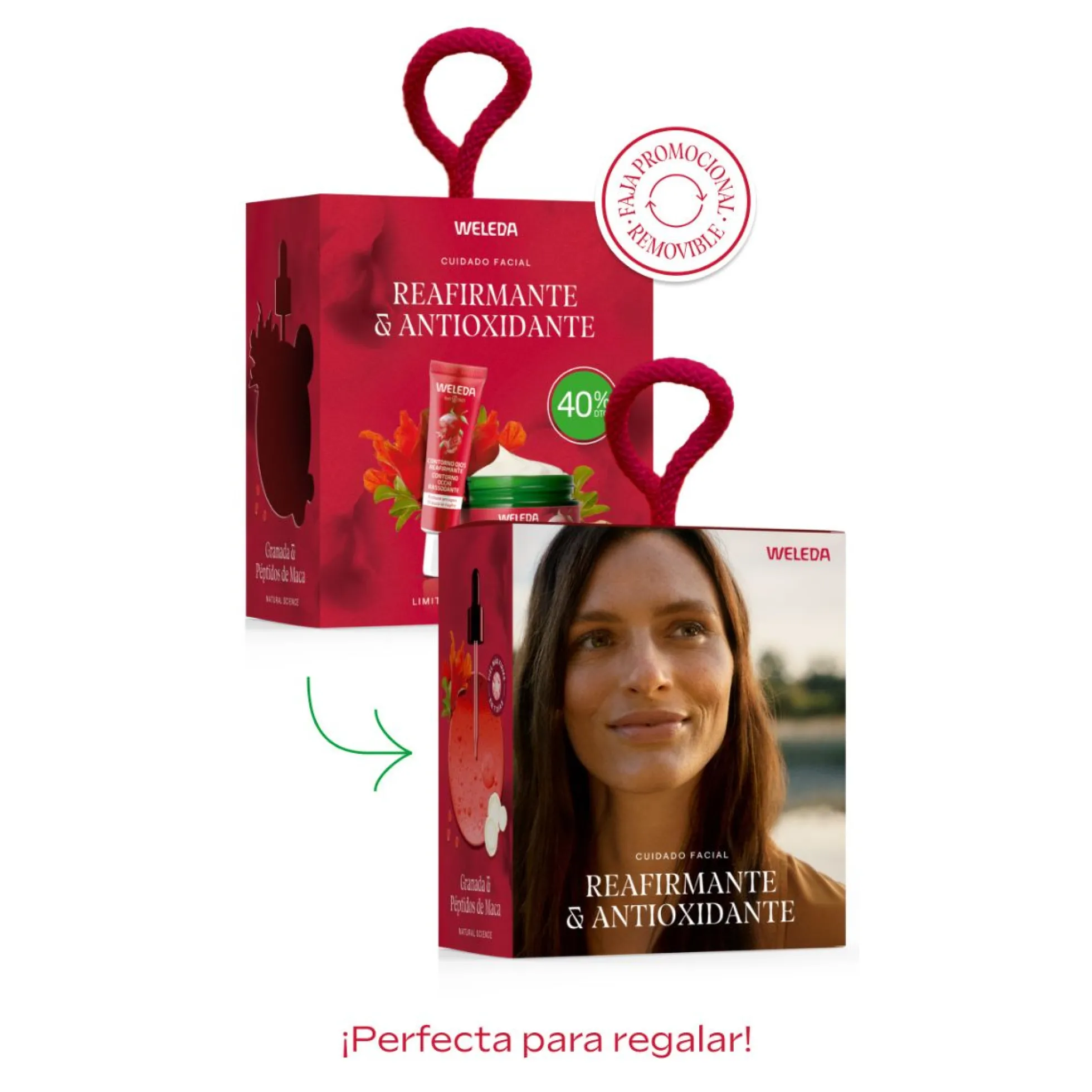 WELEDA Contorno de Ojos + Crema de Día (40% Dto) 12ml + 40ml