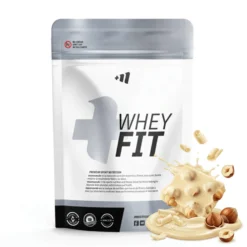 Whey Fit - 1kg - Chocolate Blanco Con Avellanas - Aumenta La Masa Muscular - Masmusculo