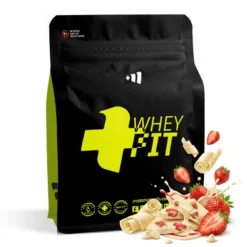 Whey Fit - 2kg - Chocolate Blanco Con Fresa - Aumenta La Masa Muscular - Masmusculo