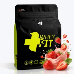 Whey Fit - 2kg - Fresa - Aumenta La Masa Muscular - Masmusculo