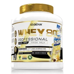 Whey 80 Profesional - 1kg - Vainilla - Proteina De Suero Whey - Io.genix