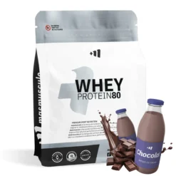 Whey Protein80 (envase De Recarga) - 3 Kg - Batido Chocolat - Aumenta La Masa Muscular - Masmusculo