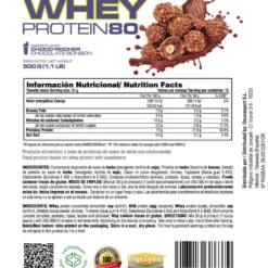 Whey Protein80 - 500g - Bombón Rocher - Aumenta La Masa Muscular - Masmusculo