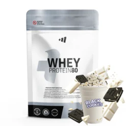 Whey Protein80 - 500g - Chocolate Blanco Con Black Cookies - Aumenta La Masa Muscular - Masmusculo