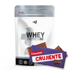 Whey Protein80 - 500g - Chocolate Crujiente - Aumenta La Masa Muscular - Masmusculo