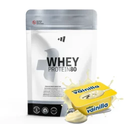 Whey Protein80 - 500g - Natillas De Vainilla - Aumenta La Masa Muscular - Masmusculo