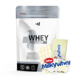Whey Protein80 - 1kg - Chocolate Blanco Con Leche Milkywhey - Aumenta La Masa Muscular - Masmusculo