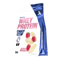 Whey Protein - 2kg - Frambuesa Blanca - Proteina De Suero Whey - Quamtrax
