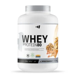 Whey Protein80 - 2 Kg - Helado De Vainilla - Aumenta La Masa Muscular - Masmusculo