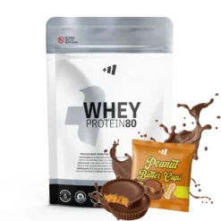 Whey Protein80 - 1kg - Peanut Butter Cups - Aumenta La Masa Muscular - Masmusculo
