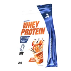 Whey Protein - 2kg - Vainilla Caramelo - Proteina De Suero Whey - Quamtrax