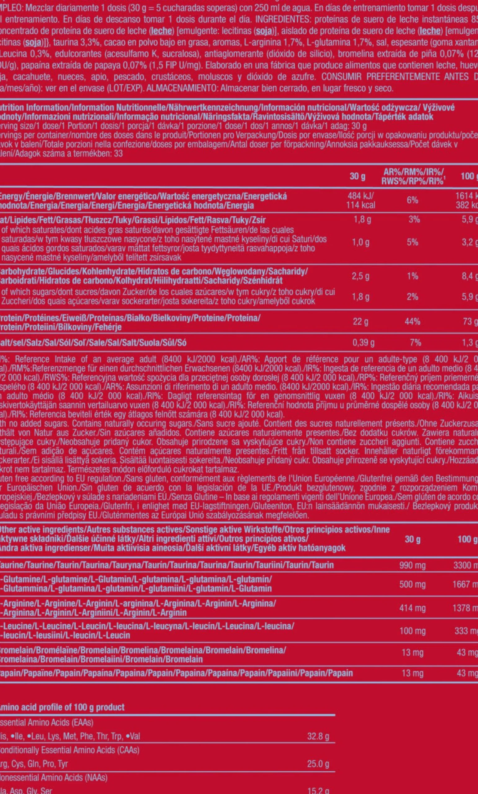 100% Whey Protein Professional - 1kg - Chocolate - Proteina De Suero Whey - Scitec Nutrition