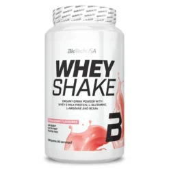 Whey Shake - 1kg - Fresa - Proteina De Suero Whey - Biotech Usa