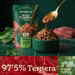 Wild Toppers Salsas Gourmet Ternera Wild Balance 85g