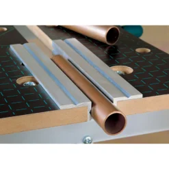 Wolfcraft 6171000 - 2 mordazas de tornillo de banco en aluminio